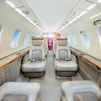 Learjet 45 interior